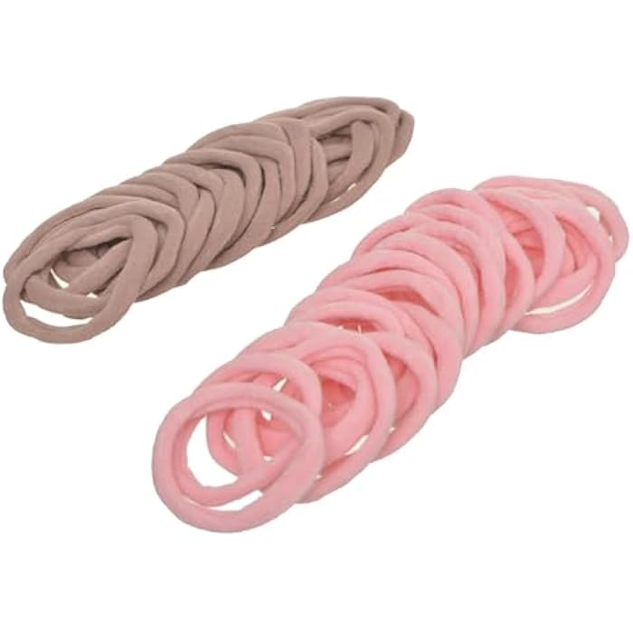 Astik 50 Piece Big Size Girls Hair Tuck Set, Pink and Cashmere, DR-A-2CL-53 - Image 2